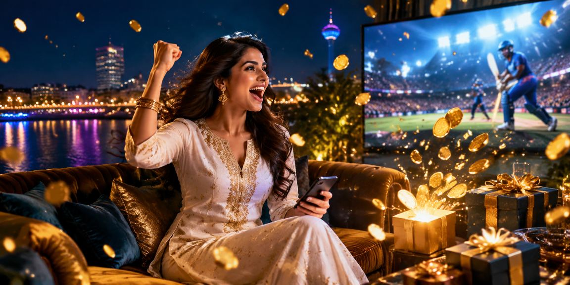 User betting on mobile from an Indian city